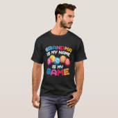 Bingo speler oma t-shirt (Voorkant volledig)
