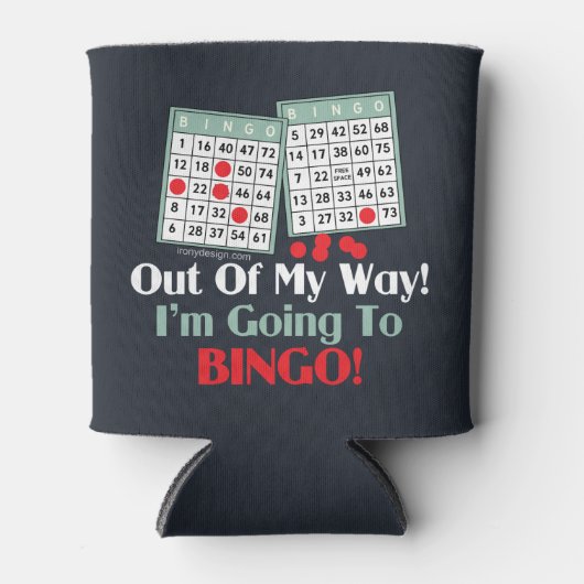 Bingo-spelers Blikjeskoeler (Voorkant)