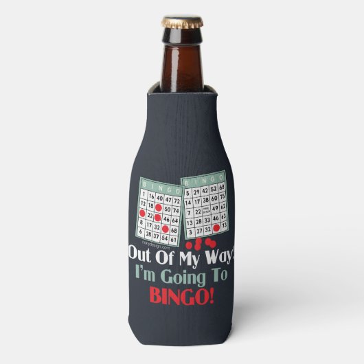 Bingo-spelers Flesjeskoeler (Fles Voorkant)