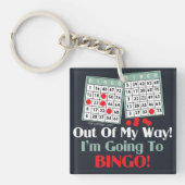 Bingo-spelers Sleutelhanger (voorkant)