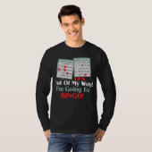 Bingo-spelers T-shirt (Voorkant volledig)