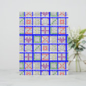 Bingo spelpatronen groot (Staand voorkant)