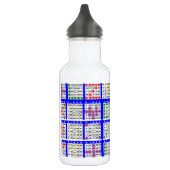 Bingo spelpatronen groot waterfles  (Links)