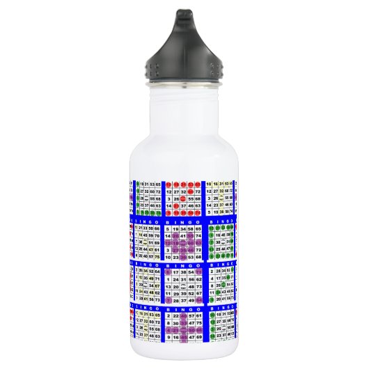 Bingo spelpatronen groot waterfles  (Rechts)