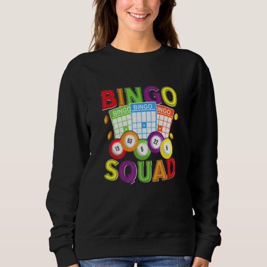 Bingo Squad Bingo Speler Trui (Voorkant)