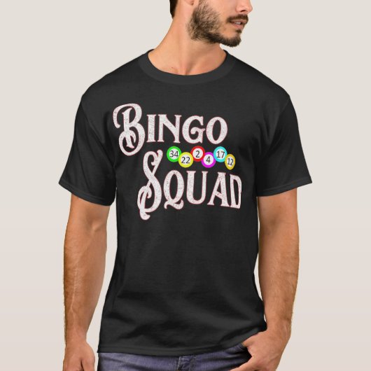 Bingo Squad Funny Bingo Lover Gift africa - T-shirt (Voorkant)