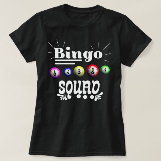 Bingo Squad T-shirt (Design voorkant)