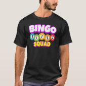 Bingo Squad Team Player Lucky Bingo Luck Women M T-shirt (Voorkant)