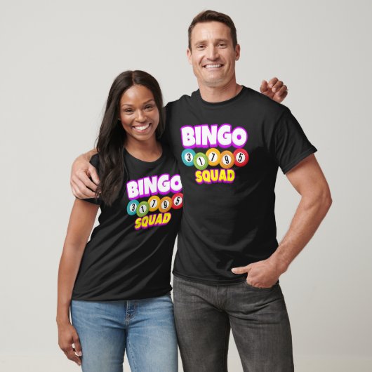 Bingo Squad Team Player Lucky Bingo Luck Women M T-shirt (Unisex)