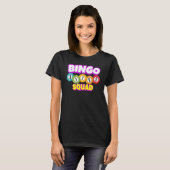 Bingo Squad Team Player Lucky Bingo Luck Women M T-shirt (Voorkant volledig)