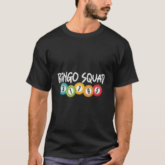 Bingo Squad Team Speler Grappige Lucky Bingo Liefh T-shirt