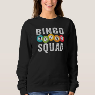 Bingo Squad Teamspeler Lucky Bingo Mannen Vrouwe Trui