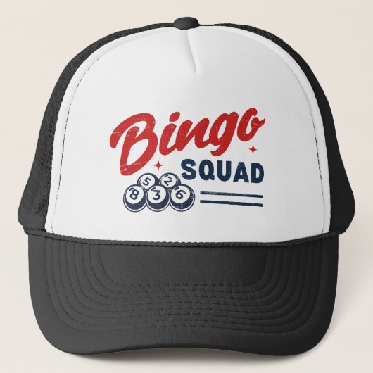 Bingo Squad Trucker Pet (Voorkant)