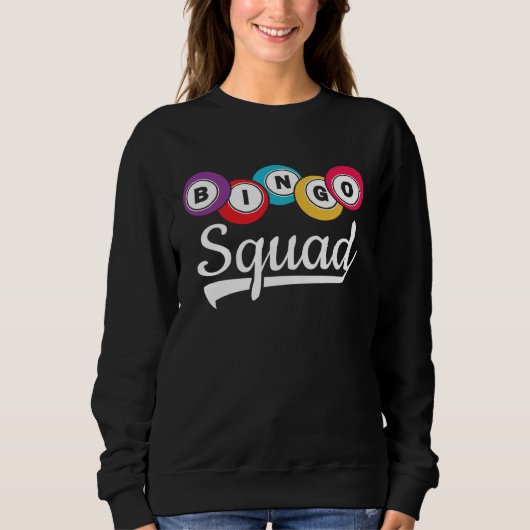 Bingo Squad Women Men Bingo Bingo Trui (Voorkant)
