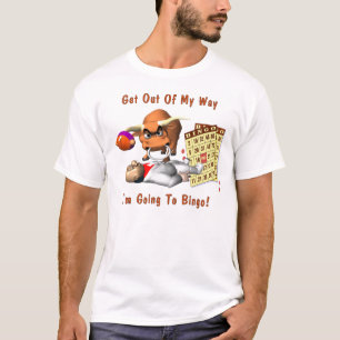 Bingo-stap uit mijn weg t-shirt