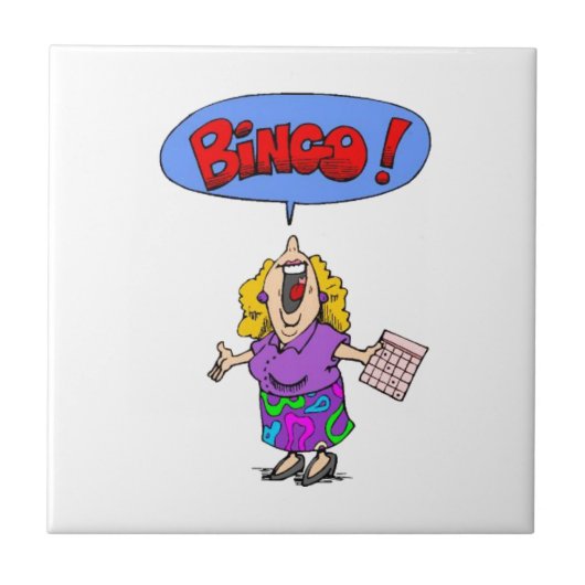 Bingo Tegeltje (Voorkant)