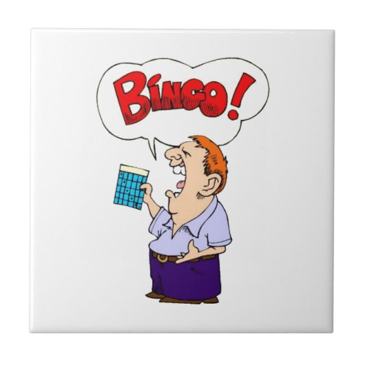 Bingo Tegeltje (Voorkant)