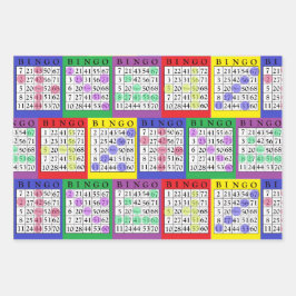 BINGO ThMED Birthday Inpakpapier Vel