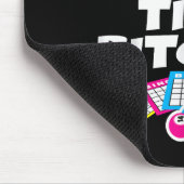 Bingo Tijd Is Grappig Bingo Speler Spel Liefhebber Muismat (Hoek)