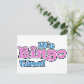 Bingo TIme Briefkaart (Staand voorkant)
