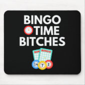 Bingo Time Es Funny Bingo Player Game Lover Gift H Muismat (Voorkant)