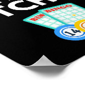Bingo Time Es Funny Bingo Player Game Lover Gift H Poster (Hoek)