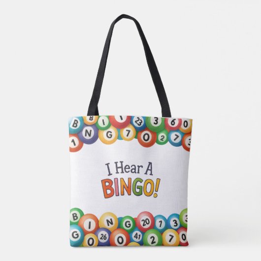 Bingo Tote Bag (Achterkant)