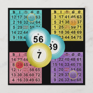 BINGO-uitnodiging Kaart