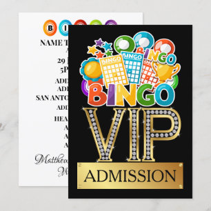 Bingo VIP Uitnodiging