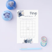 Bingo Vrijgezellenfeest Game Card Flyer (Enkel)