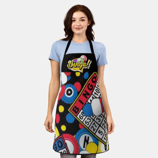 Bingo Vrijwilliger Schort (Gedragen)