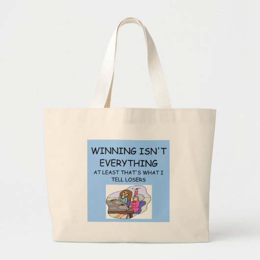 BINGO-winnaar Grote Tote Bag (Voorkant)