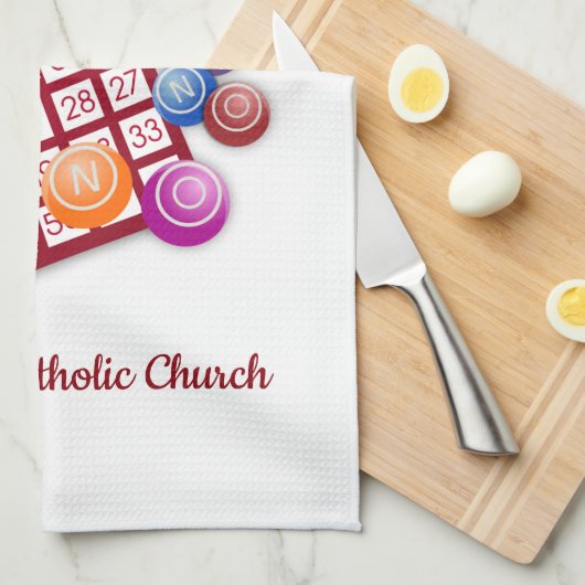 Bingo Winner Kitchen Towel Theedoek (Quarter Fold)