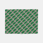 Bingo word art gokken fleece deken (Voorkant (Horizontaal))