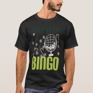 Bingo Xmas Ugly Kerstmis Bingo T-shirt