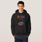 Bingo Yell loading please wait Bingo night Hoodie (Voorkant volledig)