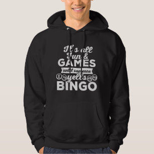 Bingo Yells - Grappig Bingo Omroepster Outfit Bing Hoodie