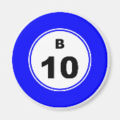 Bingobal B Magneet (Voorkant)