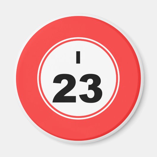 Bingobal I Magneet (Voorkant)