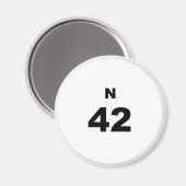 Bingobal N Magneet (Voorkant / Achterkant)