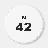 Bingobal N Magneet (Voorkant)