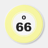 Bingobal O Magneet (Voorkant)