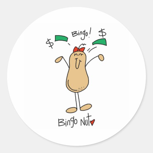 bingoet ronde sticker (Voorkant)