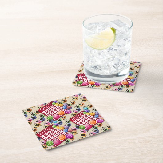 bingofeest kartonnen onderzetters (Insitu)