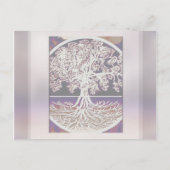 bingospel | Levensboom Uitnodiging Briefkaart (Achterkant)