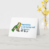 Bingowinnaar van gelukwensen kaart (Gele Bloem)