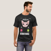 Bingus noemt me mijn vermoeide haarloze sfinx t-shirt (Voorkant volledig)