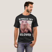Bingus noemt mijn vermoeide, harteloze zinkkat t-shirt (Voorkant volledig)