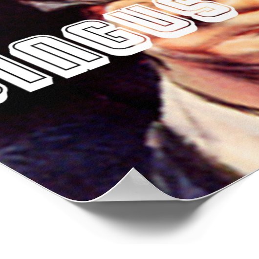 BINGUS WIL JE POSTER (Hoek)