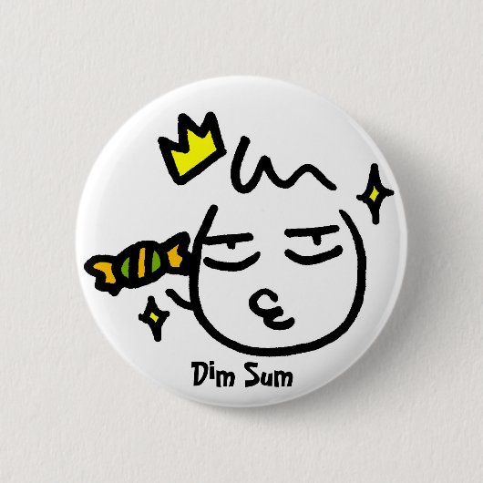 binh, dim Sum Ronde Button 5,7 Cm (Voorkant)